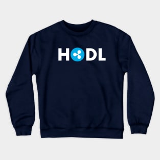 Ripple XRP HODL Crypto To The Moon Crewneck Sweatshirt